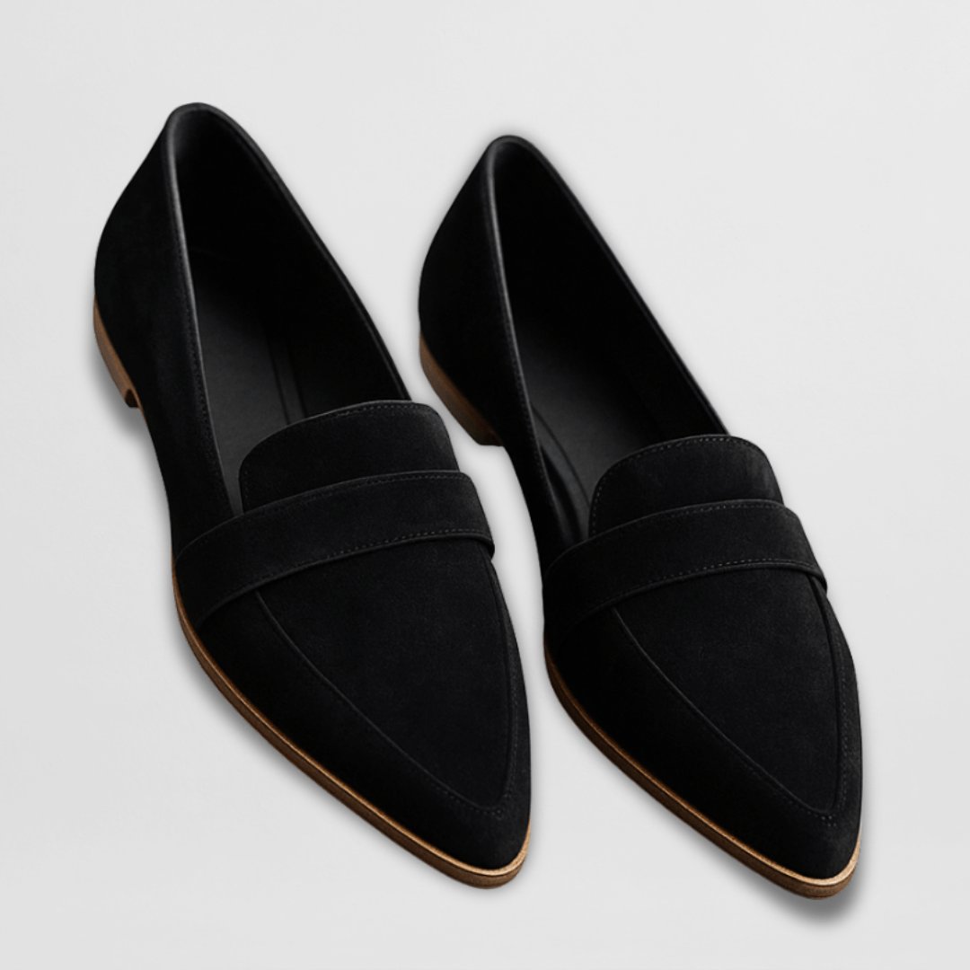 Gemma | Women's Orthopedic Soft Suede Loafers Detail
