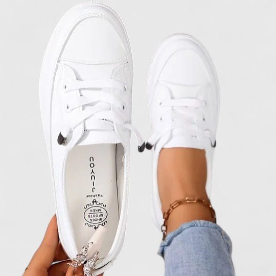 Halvara | Women's Orthopedic Side Buckle Walking Shoes Back
