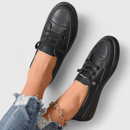 Halvara | Women's Orthopedic Side Buckle Walking Shoes Full