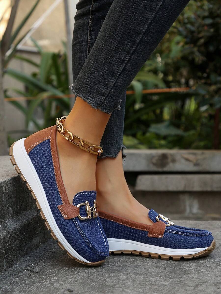 Halvine | Women's Orthopedic Loafers Horsebit Detail Alternate