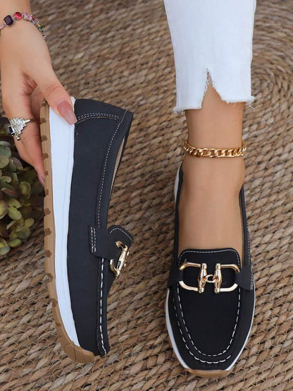 Halvine | Women's Orthopedic Loafers Horsebit Detail Hero