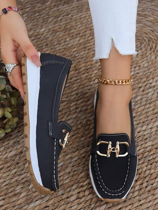 Halvine | Women's Orthopedic Loafers Horsebit Detail Hero