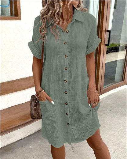 Iris | Women's Effortless Summer Dress Side