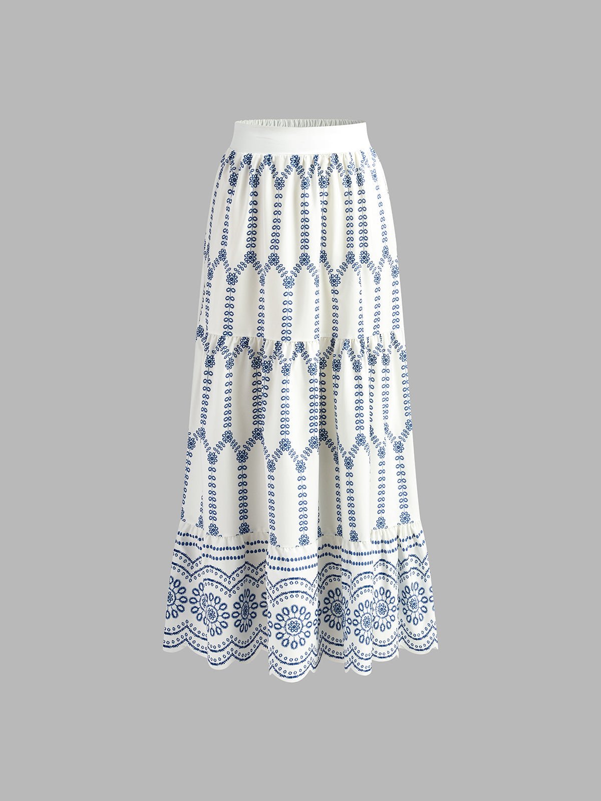 Isabrianne | Women's Printed Sleeveless Two-Piece Set Side