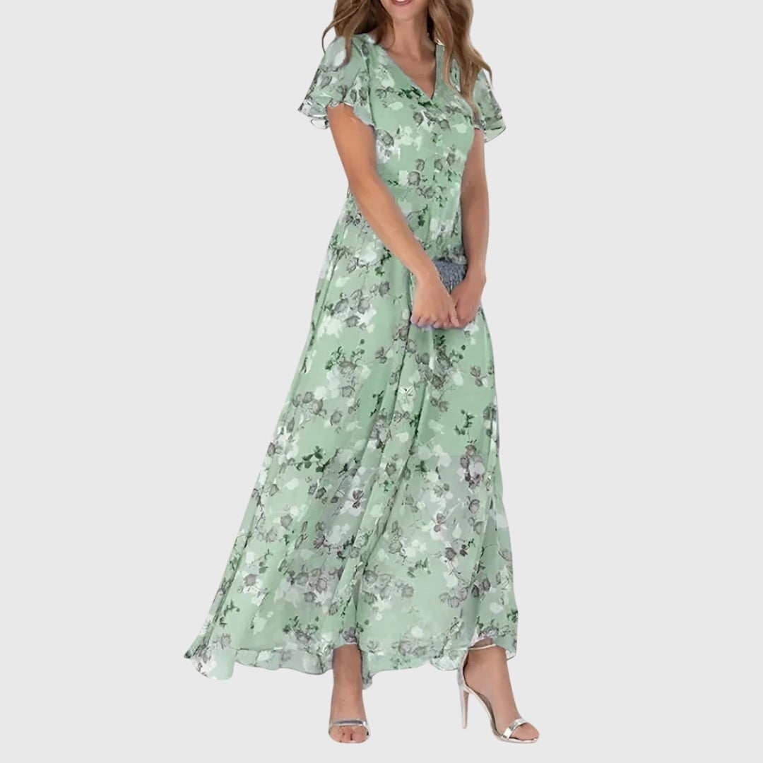 Ivy | Women's Boho Vintage Summer Dress Detail