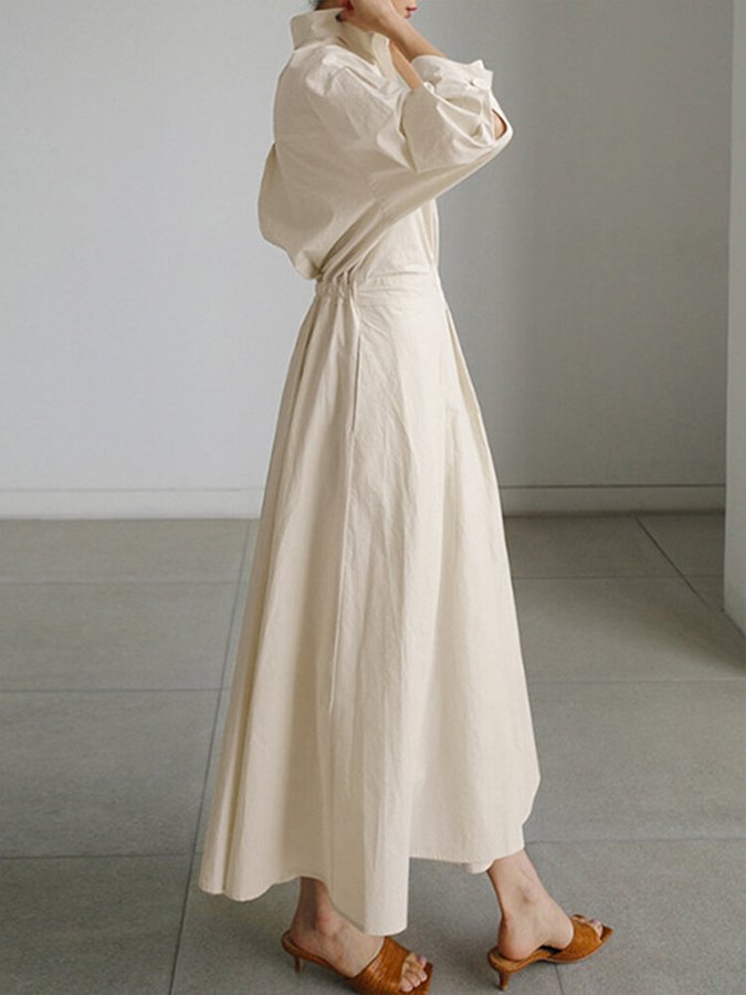 June | Women's Elegant Twisted Waist Dress Detail