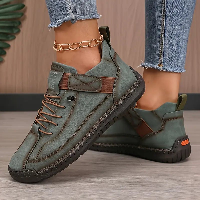 Lexi | Women's Orthopedic Strap Sneakers Side