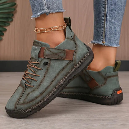 Lexi | Women's Orthopedic Strap Sneakers Side