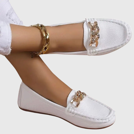 Lila | Women's Chain Orthopedic Loafers Hero