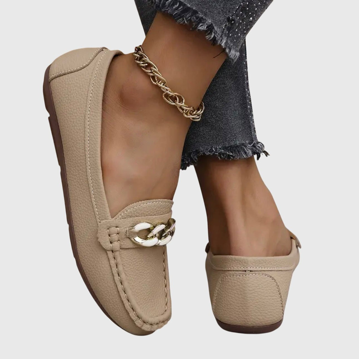 Lila | Women's Chain Orthopedic Loafers Lifestyle