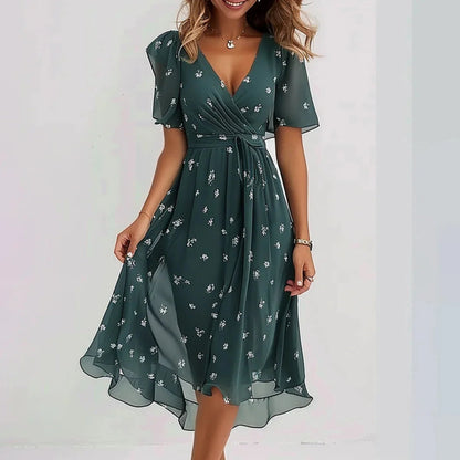 Lila | Women's Elegant Summer Ruffle Dress Hero