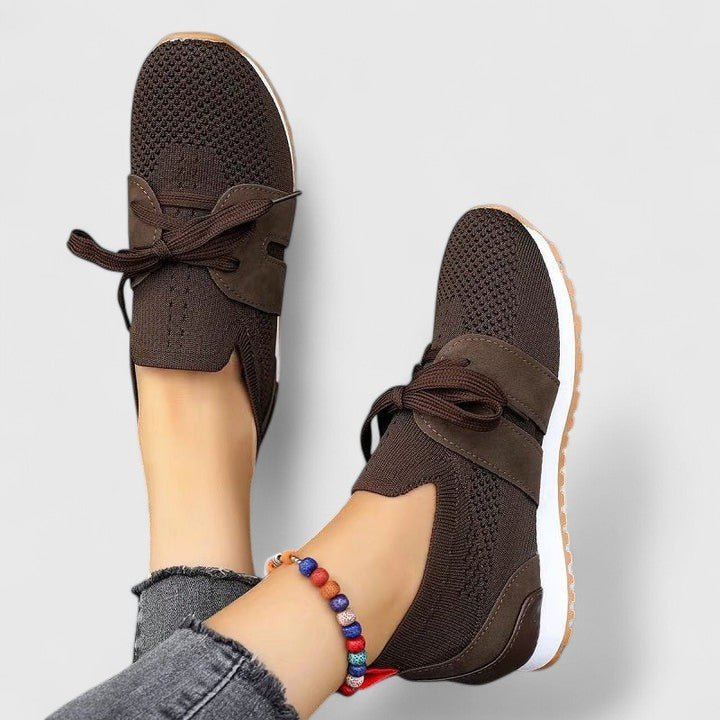 Lirelle | Women's Orthopedic Bow Knot Slip-On Sneakers Back