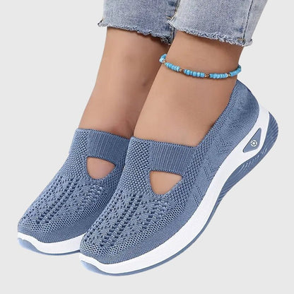 Lorvaine | Women's Orthopedic Slip-On Shoes Heart Cutout Detail
