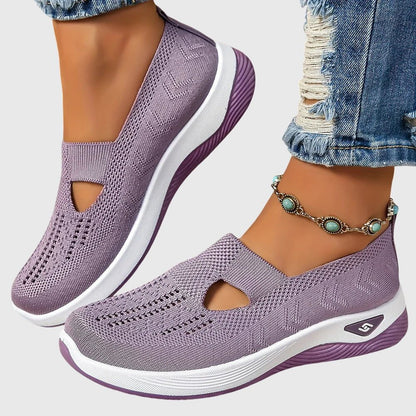 Lorvaine | Women's Orthopedic Slip-On Shoes Heart Cutout Full