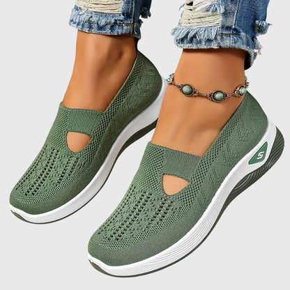 Lorvaine | Women's Orthopedic Slip-On Shoes Heart Cutout Hero