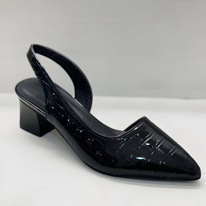 Lynn | Women's Comfortable Orthopedic Slingback Heels Side