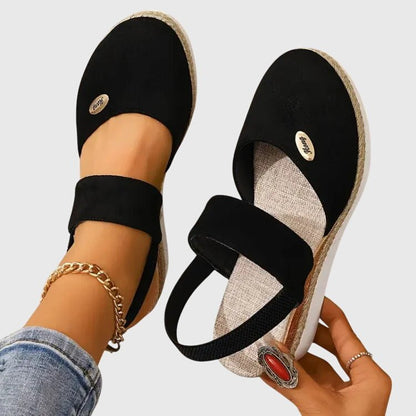 Maevelle | Women's Orthopedic Espadrille Platform Sandals View 11