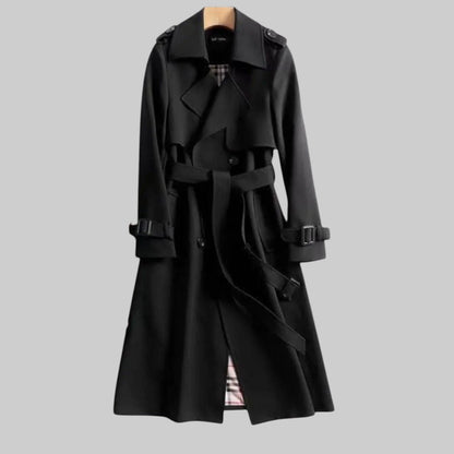 Magnolia | Women's Belted Classic Trench Coat Side