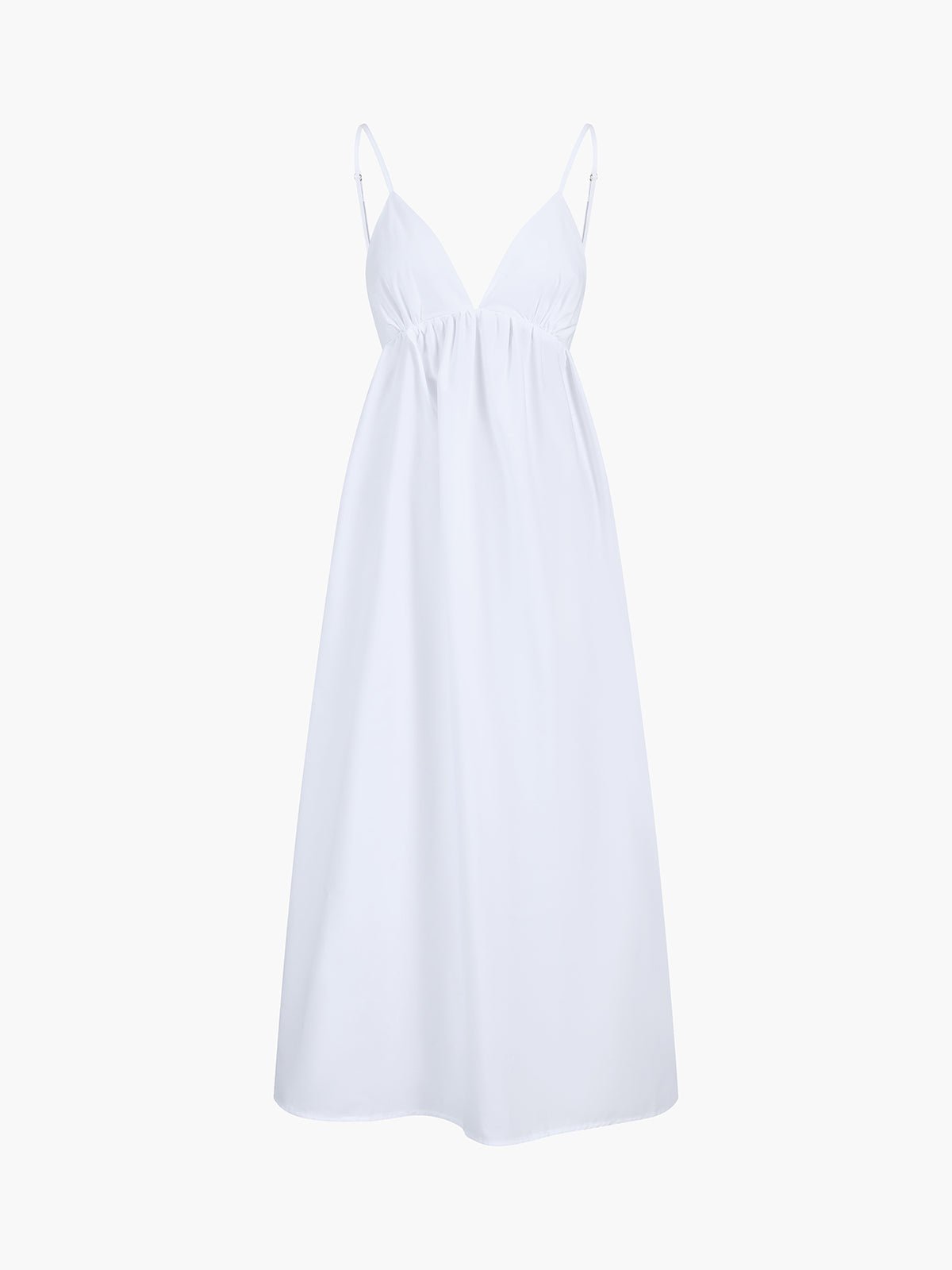 Mariella | Women's Open Back Coastal Maxi Dress Back