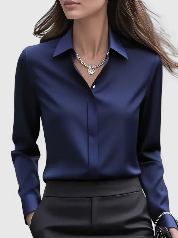 Marlise | Women's Elegant Button-Down Structured Top Alternate