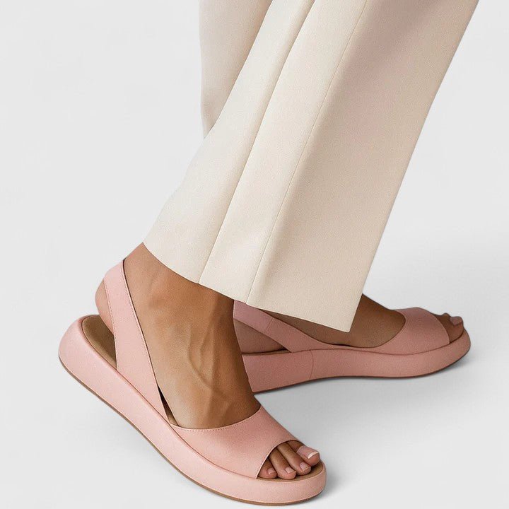 Nalvine | Women's Orthopedic Platform Sandals Slip-On Hero