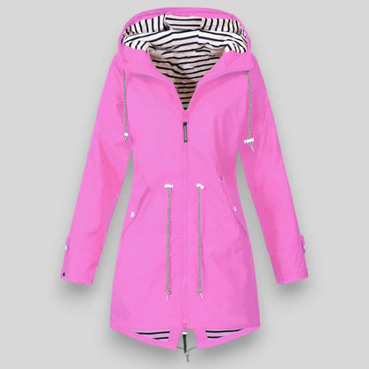 Nora | Women's Sleek Waterproof Jacket Side