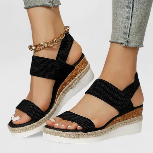 Nora | Women's Wedge Orthopedic Sandals Hero