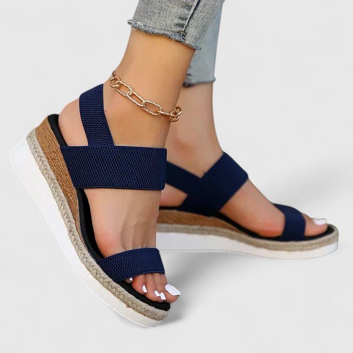 Nora | Women's Wedge Orthopedic Sandals View 11
