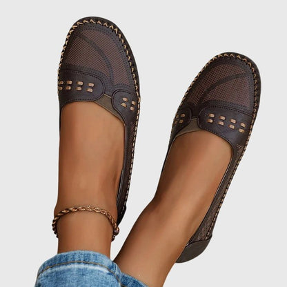 Pernelle | Women's Orthopedic Perforated Slip-On Shoes View 12