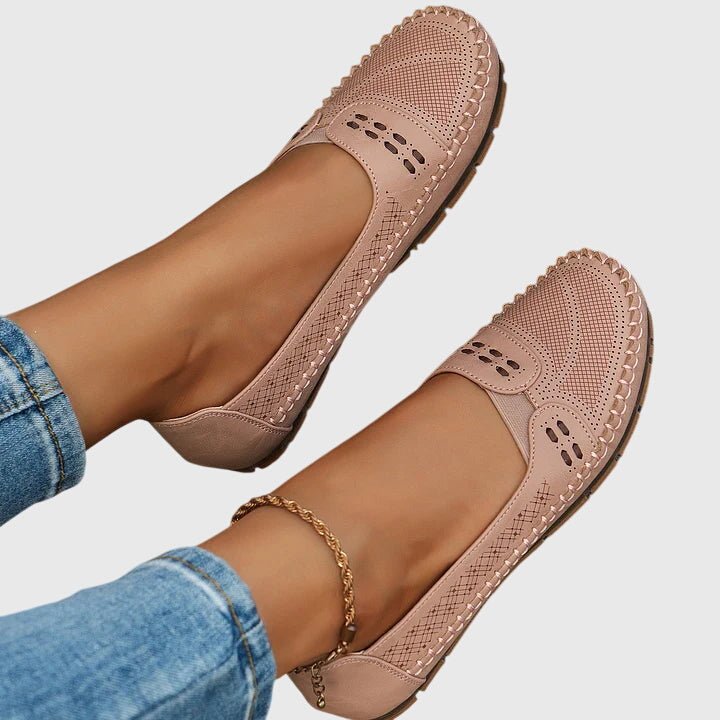 Pernelle | Women's Orthopedic Perforated Slip-On Shoes View 14
