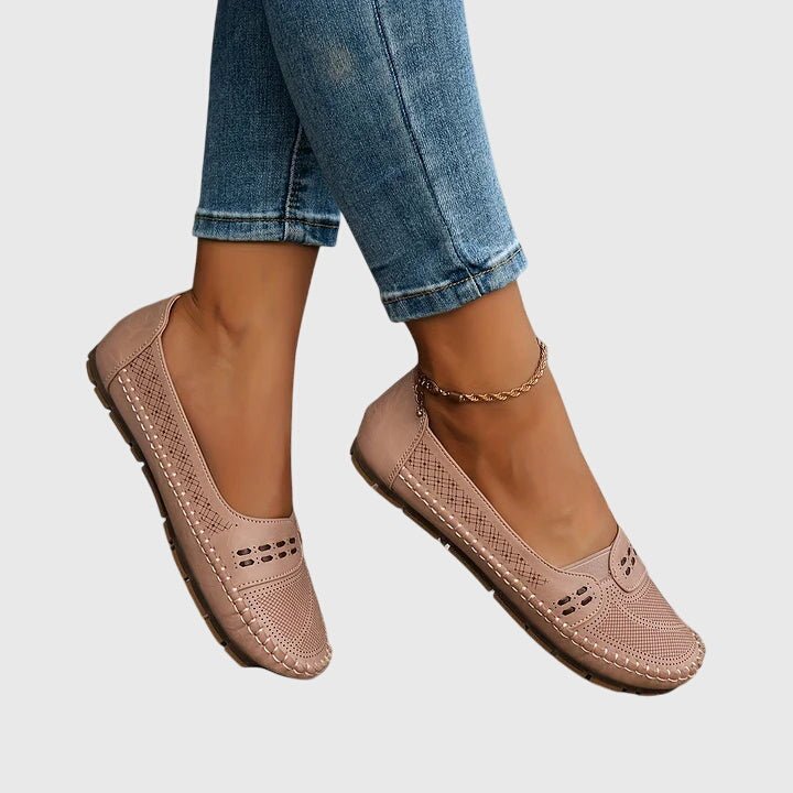 Pernelle | Women's Orthopedic Perforated Slip-On Shoes View 15