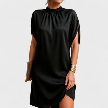 Selène | Women's Figure Flattering Split Sleeve Dress Hero