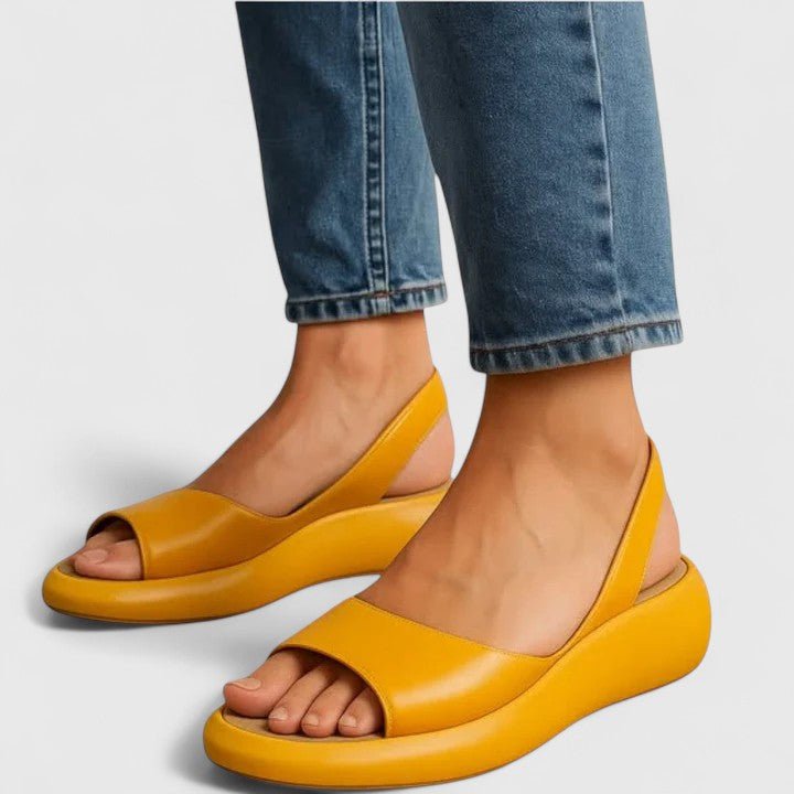 Selvara | Women's Orthopedic Chunky Platform Sandals Alternate
