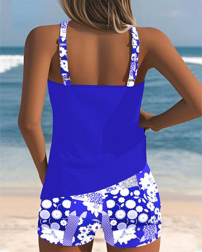 Seralynn | Women's Floral Print Two-Piece Swimsuit Alternate