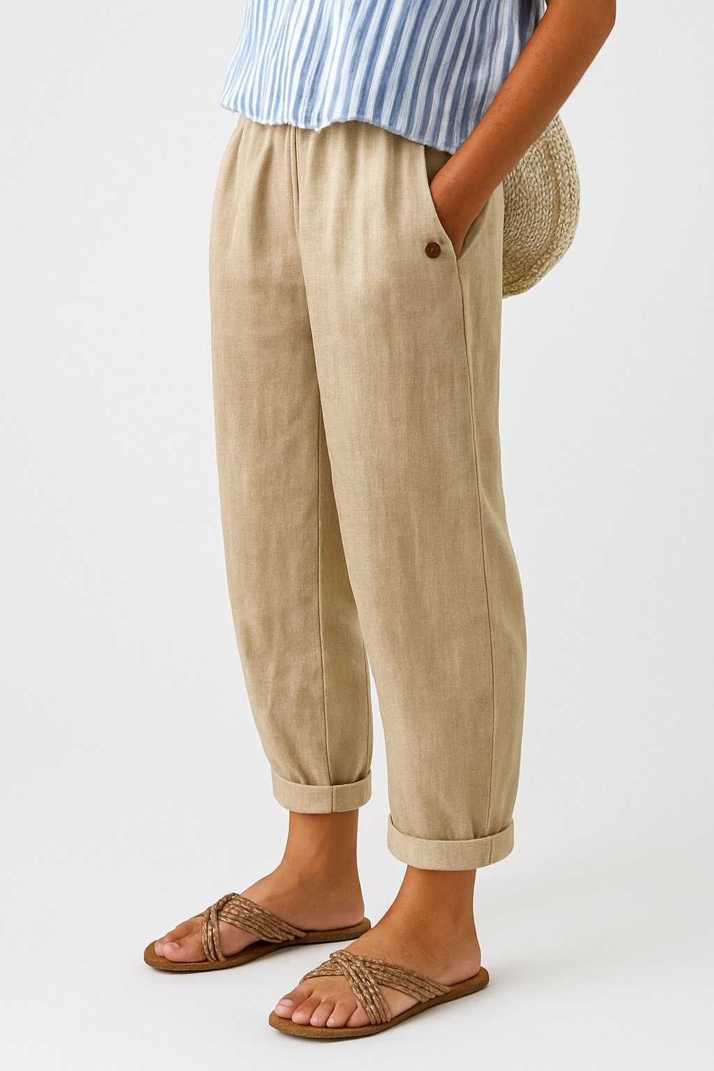 Seraphina | Women's Button Side Stylish Pants Hero