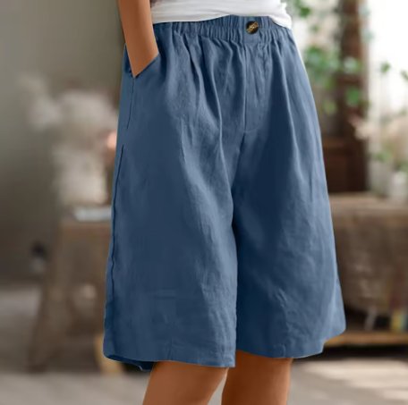 Seraphina | Women's Comfort Wide Leg Shorts Side