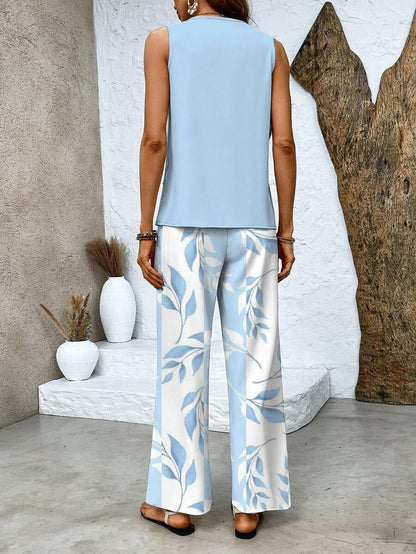 Seraphina | Women's Layered Tiered Two Piece Set Angle