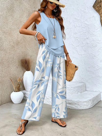 Seraphina | Women's Layered Tiered Two Piece Set Lifestyle