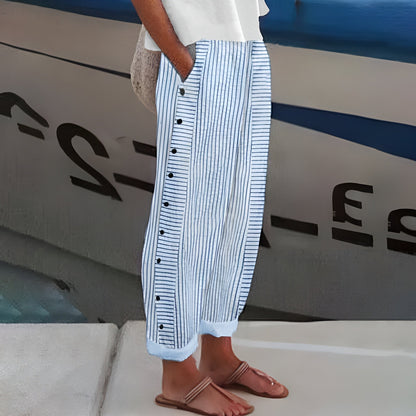 Seraphine | Women's Comfortable Button-Front Pants Hero