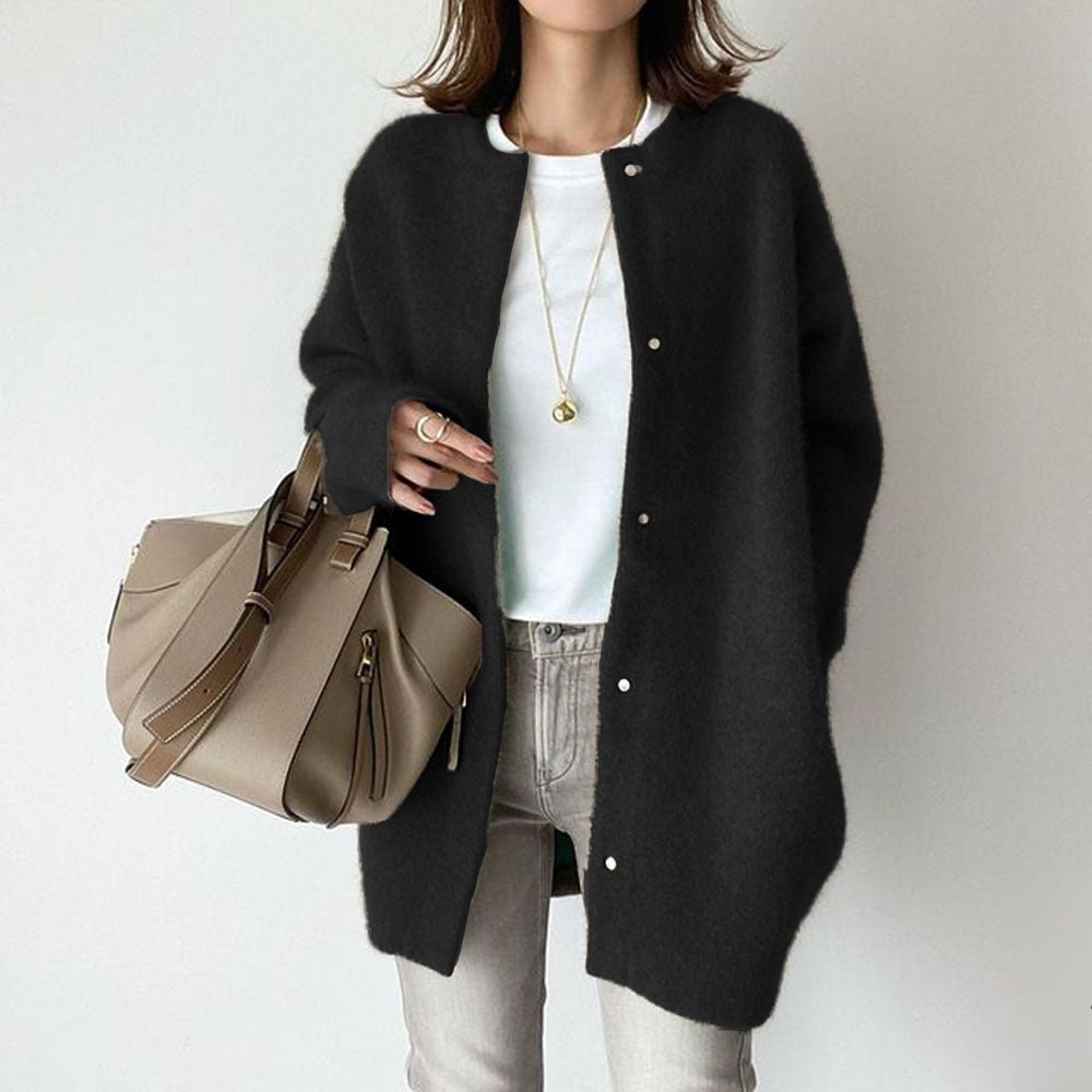 Sofia Amoretti Luxe Wool Cardigan Detail