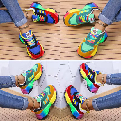 Stella | Women's Vibrant Orthopedic Sneakers Lifestyle