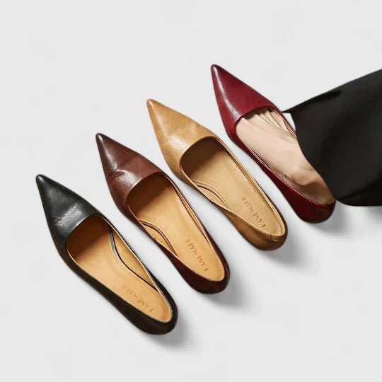 Talvine | Women's Orthopedic Pointed Toe Heels Back