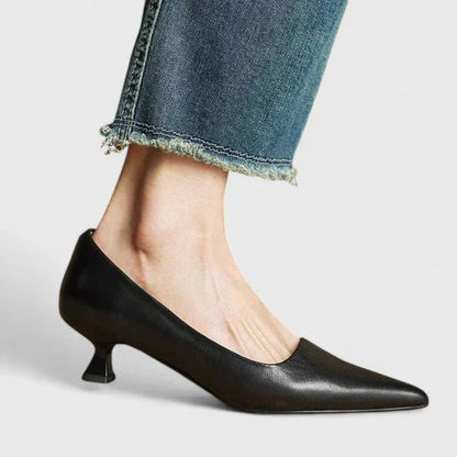 Talvine | Women's Orthopedic Pointed Toe Heels Detail