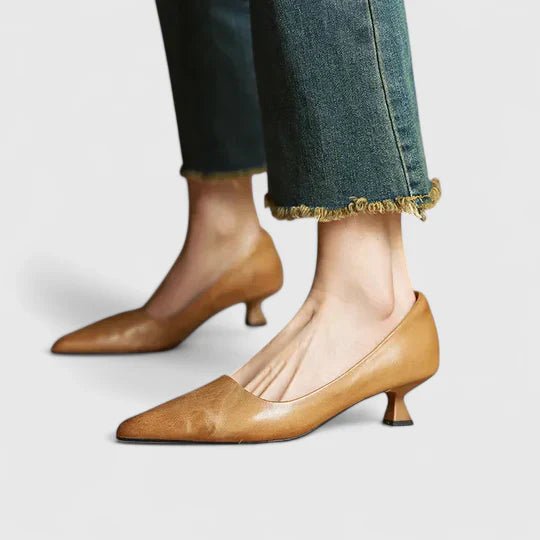 Talvine | Women's Orthopedic Pointed Toe Heels Full