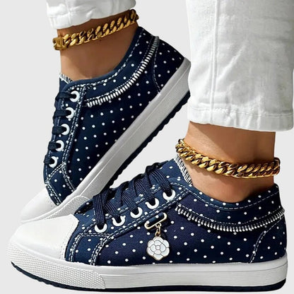 Tavelle | Women's Orthopedic Mesh Overlay Sneakers Lifestyle