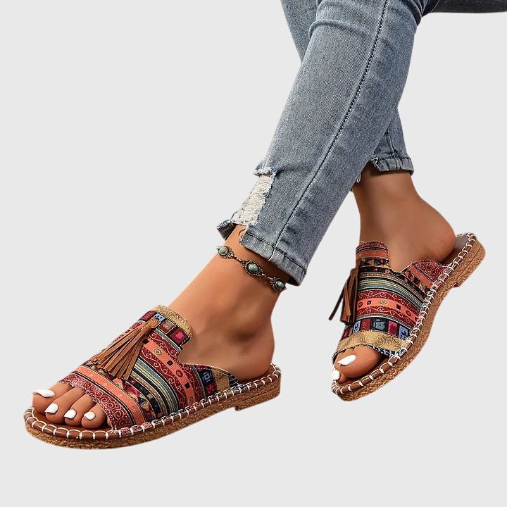 Tavine | Women's Orthopedic Tassel Sandals Lifestyle