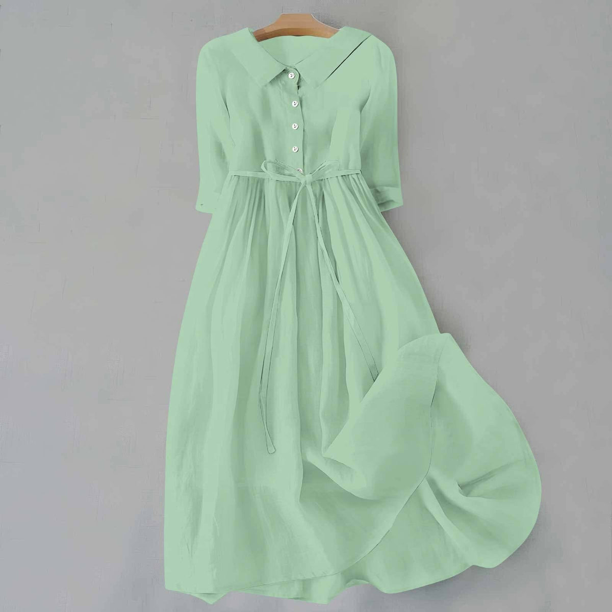 Tess | Women's Casual Sailor Collar Dress Close Up