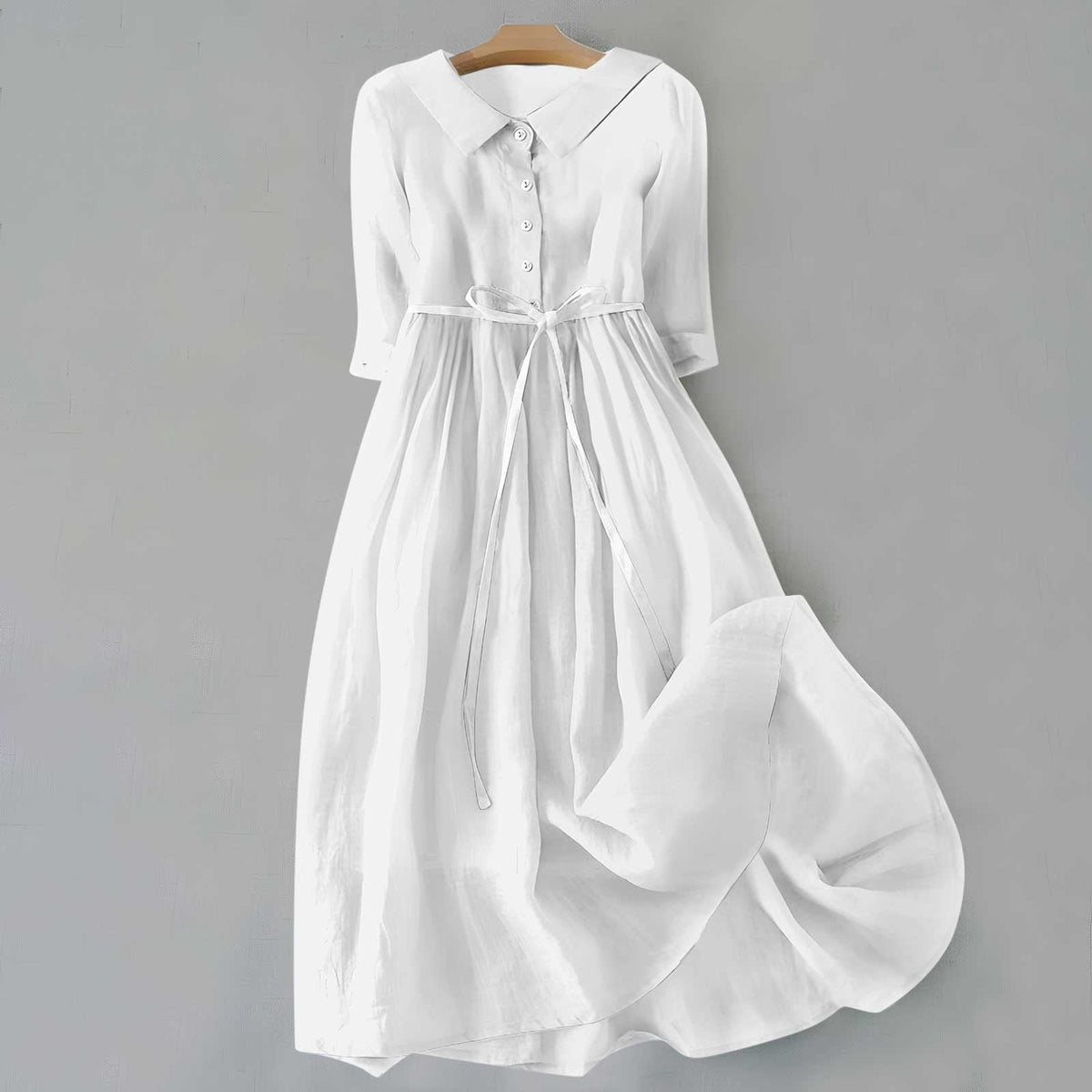 Tess | Women's Casual Sailor Collar Dress Detail