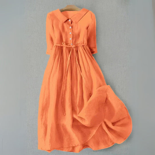 Tess | Women's Casual Sailor Collar Dress Front