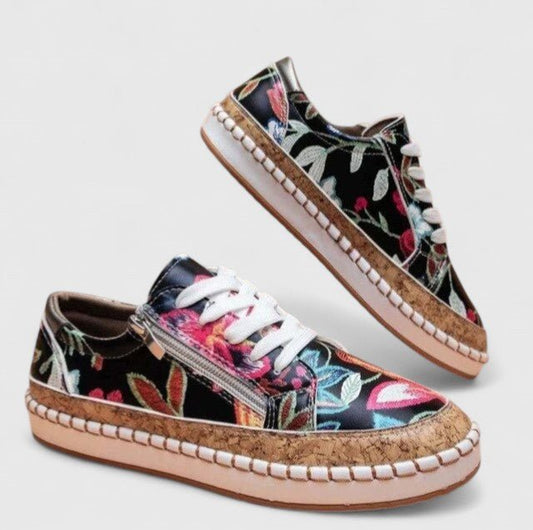 Thea | Women's Cork Platform Orthopedic Shoes Hero